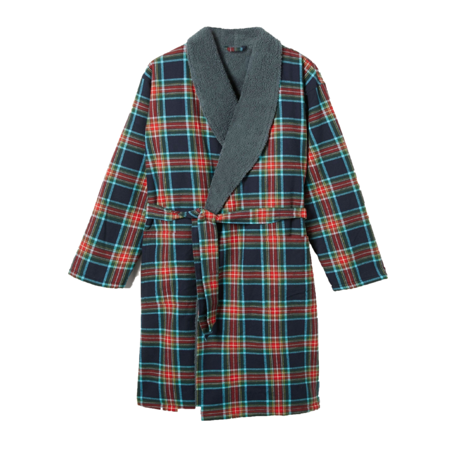 Flannel Dressing Gown Mens